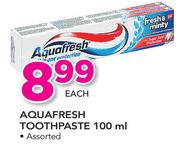 Aquafresh Toothpaste-100ml