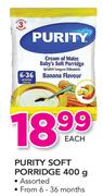 Purity Soft Porridge Assorted-400gm
