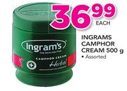 Ingrams Camphor Cream Assorted-500gm