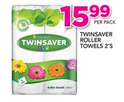 Twinsaver Roller Towels 2's Pack
