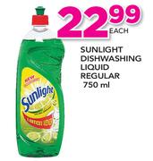 Sunlight Dishwashing Liquid Regular-750ml