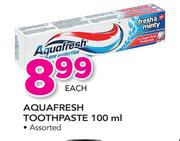 Aquafresh Toothpaste Assorted-100ml