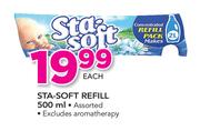 Sta-Soft Refill Assorted (Excluding Aromatherapy)-500ml