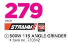 Stramm 500W 115 Angle Grinder