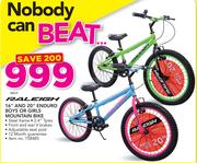 Raleigh 16" Or 20" Enduro Boys Or Girls Mountain Bike-Each