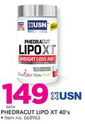 USN Phedracut Lipo XT-40's Each