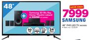 Samsung 48" FHD LED TV 48J5000 With Free Samsung 3D Blu-Ray Home Theatre HT-J4500K
