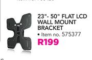 23"-50" Flat LCD Wall Mount Bracket