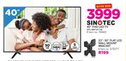 Sinotec 40" FHD LED TV STL-40F1A11A