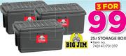 BigJim 25Ltr Storage Box-For 3