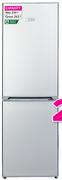 KIC 263Ltr Bottom Freezer Fridge Metallic KBF525 1ME