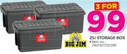 BigJim 25Ltr Storage Box-For 3