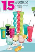 Assorted Fun Party Glasses-Each