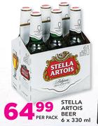 Stella Artois Beer-6x330 Per pack