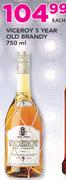 Viceroy 5 year Old Brandy-750ml