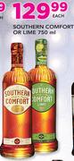 Southern Comfort Or Lime-750ml Each