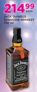 Jack Daniel's Tennesse Whisky-750ml