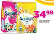 Sunlight Handwashing Powder Tropical Or Regular Flexi Bag-2Kg Each