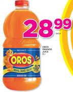 Oros Orange Juice-2Ltr
