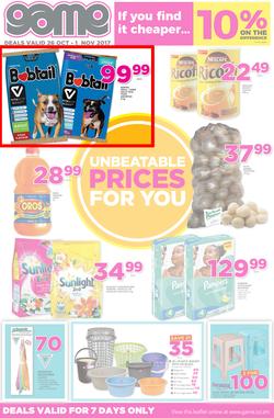 Game Zambia : Unbeatable Prices For You (26 Oct - 1 Nov 2017), page 1