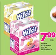 Milkit Assorted Tetra pack-500ml Each