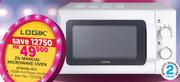 Logik 20Ltr Manual Microwave Oven P70H20L-SEJ
