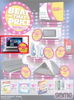 Game Malawi : Beat that Price (14 Dec - 24 Dec 2017), page 1