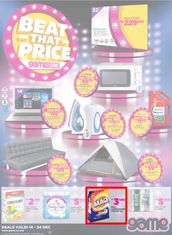Game Malawi : Beat that Price (14 Dec - 24 Dec 2017), page 1