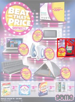 Game Malawi : Beat that Price (14 Dec - 24 Dec 2017), page 1