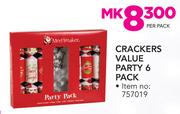 Crackers Value Party 6 Pack-Per pack