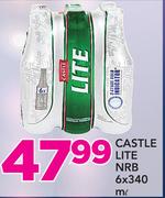 Castle Lite NRB-6x340ml