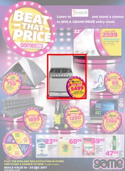 Game Zambia : Beat that Price (14 Dec - 24 Dec 2017), page 1