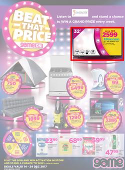 Game Zambia : Beat that Price (14 Dec - 24 Dec 2017), page 1