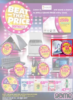 Game Zambia : Beat that Price (14 Dec - 24 Dec 2017), page 1