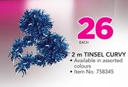 Tinsel Curvy-2m Each
