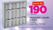 Crackers Luxury 6 Pack-Per Pack