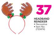 Headband Reindeer
