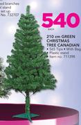 210cm Green Christmas Tree Canadian-Each