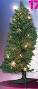 190cm Green Christmas Tree Including Lights-Each