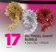 Tinsel Giant Bubble-2m Each