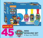 Paw Patrol Mini Bowling Set