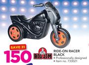 BigJim Ride On Racer Black