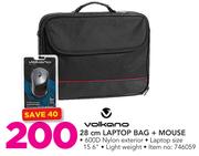 Volkano 28Cm Laptop Bag+ Mouse