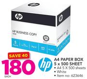 HP A4 Paper Box 5x500 Sheet