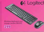 Logitech Wireless Keyboard & Mouse Combo MK220