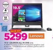 Lenovo 19.5" Celeron All In One 310