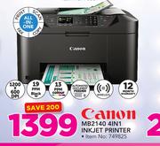 Canon MB2140 4 In 1 Inkjet Printer