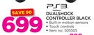 PS3 Dual Shock Controller Black