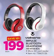 Special Volkano Impulse Bluetooth Headphone VB VH100 BLK Each m.guzzle . za