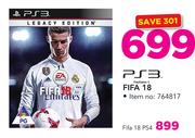 PS3 FIFA 18